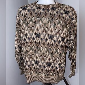 *NWT* TSR Men's Multicolor Patterned Sweater - szM (P18)